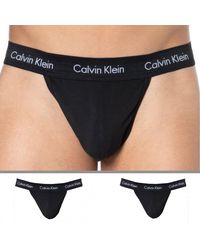 Calvin Klein Coton Stretch String - Noir