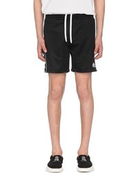 Kappa Authentic Cole Shorts With Logo Taping In White for Men | Lyst