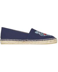 KENZO Classic Tiger Espadrilles in Blue | Lyst