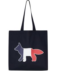 maison kitsune tote bolsa sale