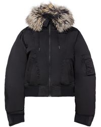 yeezy cropped puffer jacket