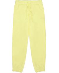 puma yellow joggers