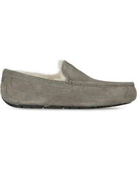ugg ascot charcoal slipper
