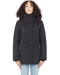 Mackage Fur Jeni-f Parka in Cream 