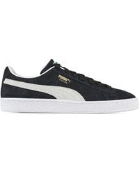 puma suede classic zwart