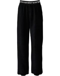 alexander wang stars and stripes joggers