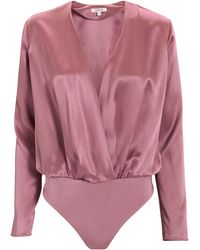 Cushnie et Ochs Lina Blouson Bodysuit - Pink