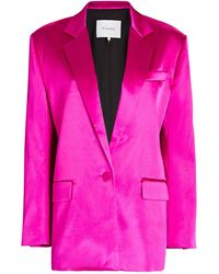 Pink Blazers, sport coats and suit jackets for Women | Lyst