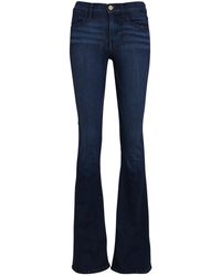 FRAME Le High Flare Jeans - Blue