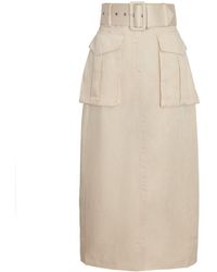 shona joy isabella midi skirt