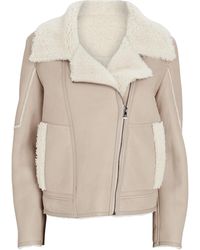 yves salomon leather jacket