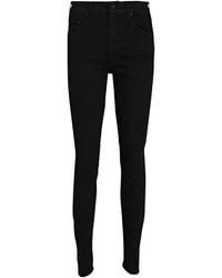 Mother The Looker Skinny Jeans - Black