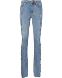 jonathan simkhai lace up jeans