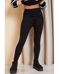 In The Style - Adjustable Skinny Jeans - Lyst