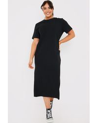 In The Style - Oversized Midaxi T-Shirt Dress - Lyst