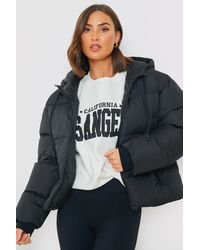 In The Style - Hooded Puffer Jacket​ - Lyst