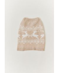 Hannah Brown - Reindeer Fairisle Knitted Dog Jumper - Lyst