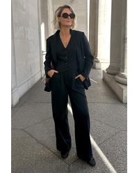 In The Style - Tailored High Waist Trousers - Lyst