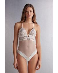 Intimissimi - Body in Pizzo e Tulle Crafted Elegance - Lyst
