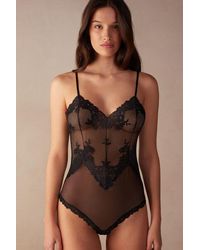 Intimissimi - Body in Tulle e Pizzo Pretty Flowers - Lyst