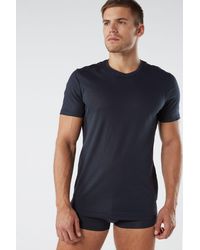 Intimissimi Mens Egytian Cotton Short Sleeve Crew Neck