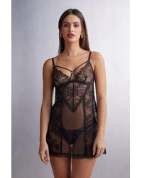 Intimissimi - Babydoll in Pizzo Intricate Surface - Lyst