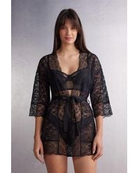 Intimissimi - Kimono in Pizzo Lace Never Gets Old - Lyst