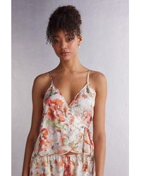 Intimissimi - Top in Raso Summer Sunset - Lyst