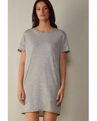 Intimissimi Ultrafresh Supima® Cotton Nightdress - Grey