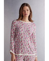Intimissimi - Maglia Manica Lunga in Modal Life is a Flower - Lyst