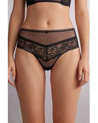 Intimissimi - Culotte Brasilianata Lace Never Gets Old - Lyst