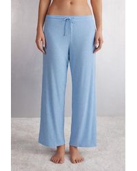 Intimissimi - Pantalone Lungo a Palazzo in Modal Chic Comfort - Lyst