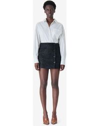 IRO - Short Iridescent Tweed Skirt - Lyst