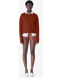 IRO - Alpaca Round Neck Sweater - Lyst