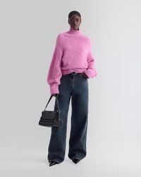 IRO - PULL À COL MONTANT EN MAILLE - Lyst