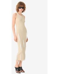 IRO - ROBE MIDI À FRANGES - Lyst