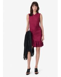 IRO - ROBE COURTE TEXTURÉE - Lyst