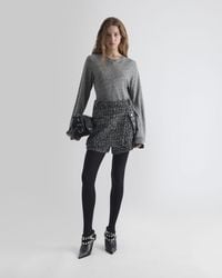IRO - Tweed Wallet Skort - Lyst