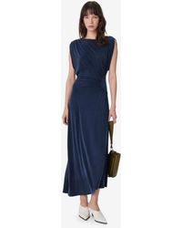 IRO - ROBE LONGUE DRAPÉE - Lyst