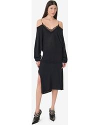 IRO - ROBE COL V À DENTELLE - Lyst