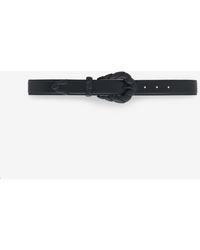 IRO - Embella Black Leather Belt - Lyst