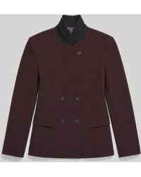 IRO - Fit Jacket With An Officer's Collar - Lyst