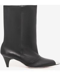 IRO - BOTTINES EN CUIR - Lyst