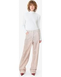 IRO - Python-printed Jeans - Lyst