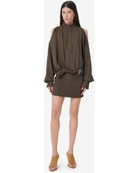 IRO - Short Dress With A Mao Collar - Lyst