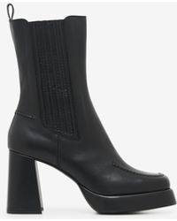 IRO - Dona Leather Platform Ankle Boots - Lyst