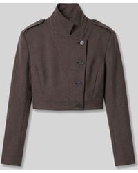 IRO - Short Jacket With A High Collar - Lyst