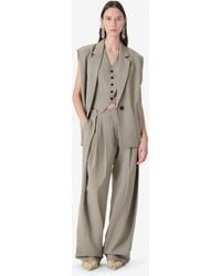 IRO - Sleeveless Tailored Jacket - Lyst