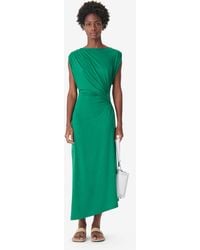 IRO - ROBE LONGUE DRAPÉE - Lyst