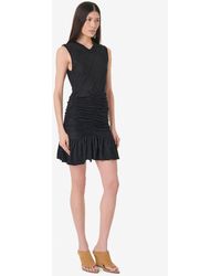IRO - ROBE COURTE TEXTURÉE - Lyst